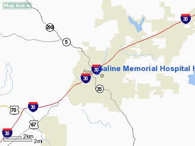 Saline Memorial Hospital Heliport