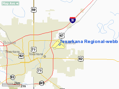 Texarkana Regional-webb Field Airport