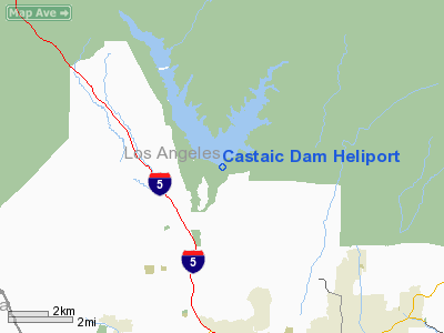 Castaic Dam Heliport picture