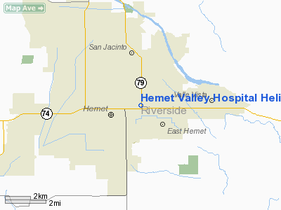 Hemet Valley Hospital Helistop Heliport picture