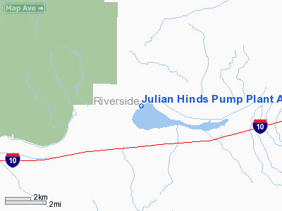 Julian Hinds Pump Plant Airstrip Airport picture