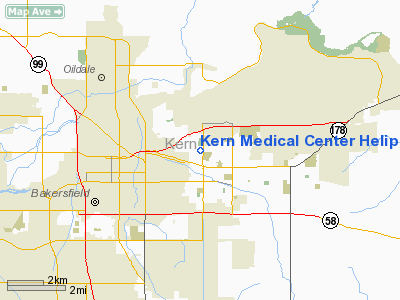 Kern Medical Center Heliport picture
