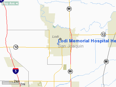 Lodi Memorial Hospital Heliport picture