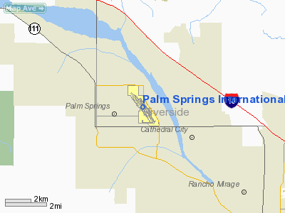 palm springs international airport quickfacts location california usa