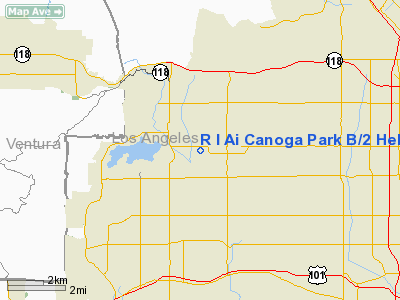 Rockwell International Ai Canoga Park B/2 Helistop Heliport picture