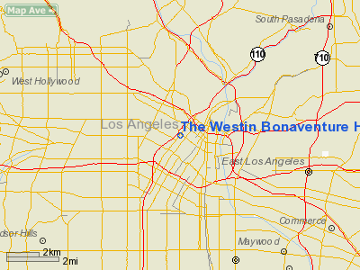 The Westin Bonaventure Hotel Heliport picture