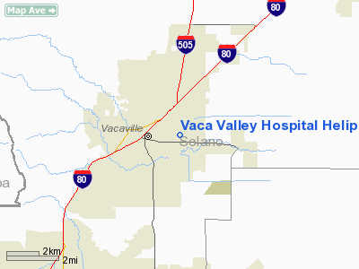 Vaca Valley Hospital Heliport picture