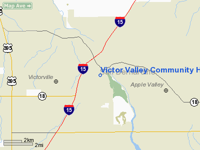 Victor Valley Community Hospital Heliport picture