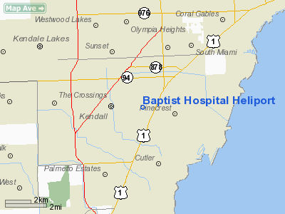 Baptist Hospital Miami Heliport picture