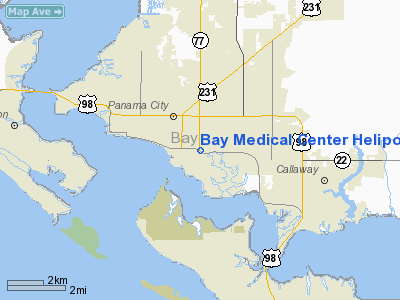 Bay Medical Center Heliport picture
