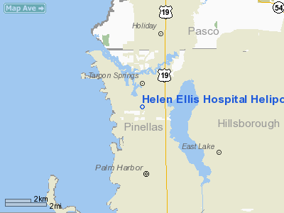 Helen Ellis Hospital Heliport picture