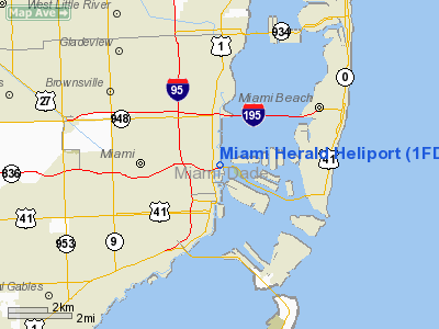 Miami Herald Heliport picture