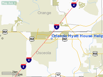 Orlando Hyatt House Heliport picture