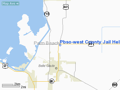 Pbso-west County Jail Heliport picture