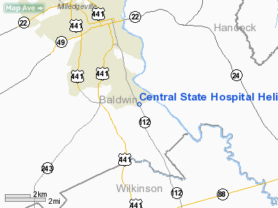 Central State Hospital Heliport picture