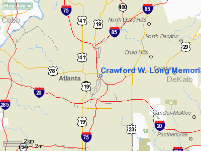 Crawford W. Long Memorial Hospital Heliport picture