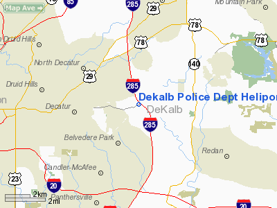 Dekalb Police Department Heliport picture