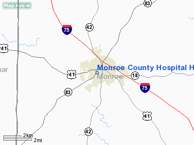 Monroe County Hospital Heliport picture