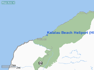 Kalalau Beach Heliport picture