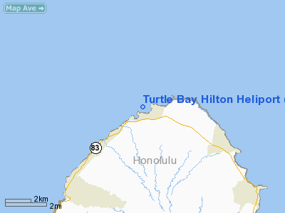 Turtle Bay Hilton Heliport picture