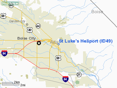 St Luke's Heliport picture