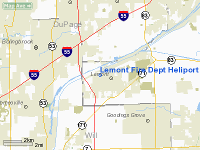 Lemont Fire Dept Heliport picture