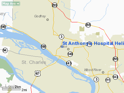 St Anthony's Hospital Heliport picture