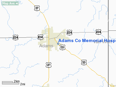 Adams Company Memorial Hospital Heliport picture