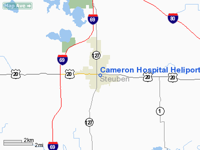 Cameron Hospital Heliport picture