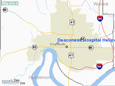 Deaconess Hospital Heliport picture