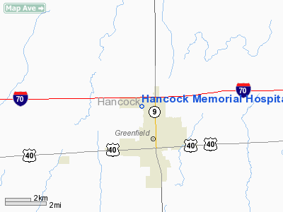 Hancock Memorial Hospital Heliport picture