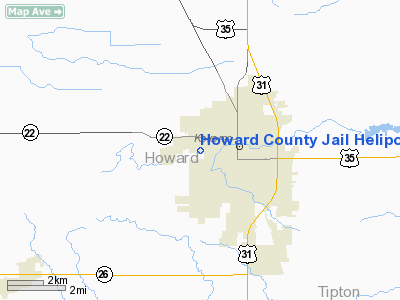 Howard County Jail Heliport picture