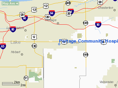 Portage Community Hospital Heliport picture