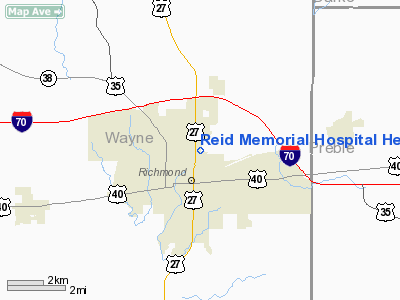 Reid Memorial Hospital Heliport picture