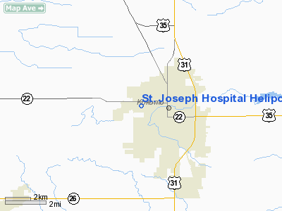 St Joseph Hospital Heliport picture
