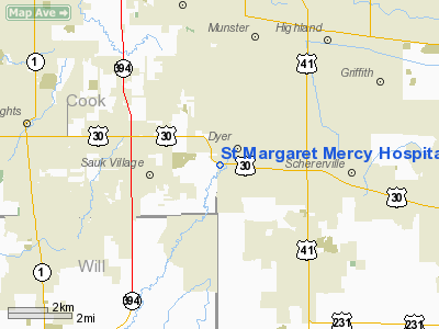 St Margaret Mercy Hospital Heliport picture