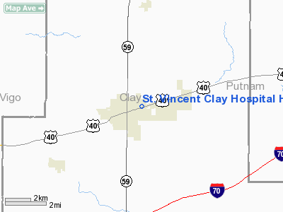 St Vincent Clay Hospital Heliport picture