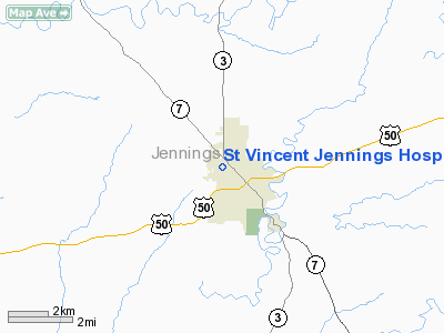 St Vincent Jennings Hospital Heliport picture