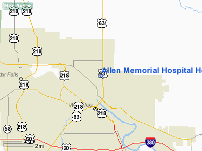 Allen Memorial Hospital Heliport picture