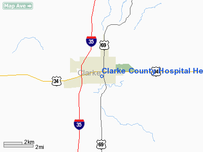 Clarke County Hospital Heliport picture