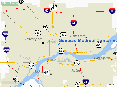 Genesis Medical Center East Campus Heliport picture