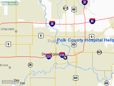 Polk County Hospital Heliport picture