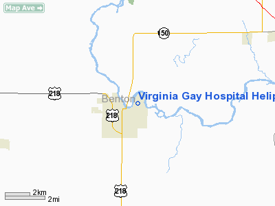 Virginia Gay Hospital Heliport picture