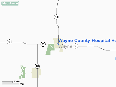 Wayne County Hospital Heliport picture