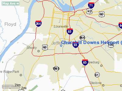 Churchill Downs Heliport picture