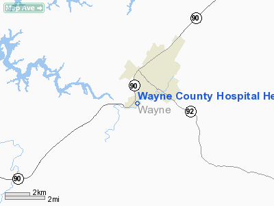 Wayne County Hospital Heliport picture