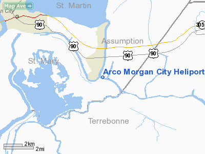 Arco Morgan City Heliport picture