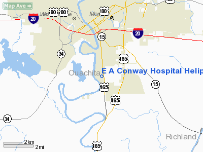 E A Conway Hospital Heliport picture