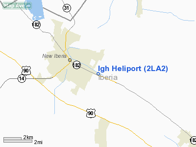 Iberia General Hospital Heliport picture