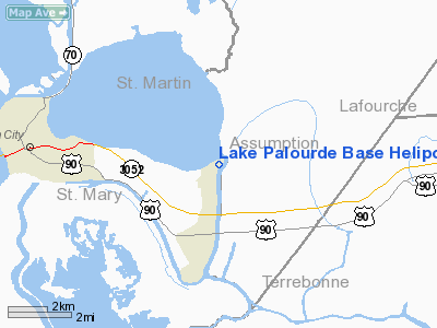 Lake Palourde Base Heliport picture